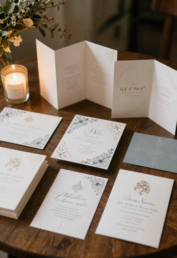 12 Inexpensive Wedding Invitations That Pass for High-End - 8. Folded Invitations 1