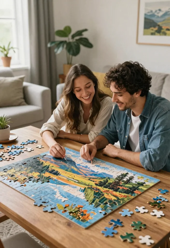 12 Memorable Wedding Gifts They'll Actually Display at Home - 11. Custom Puzzle Artwork 1