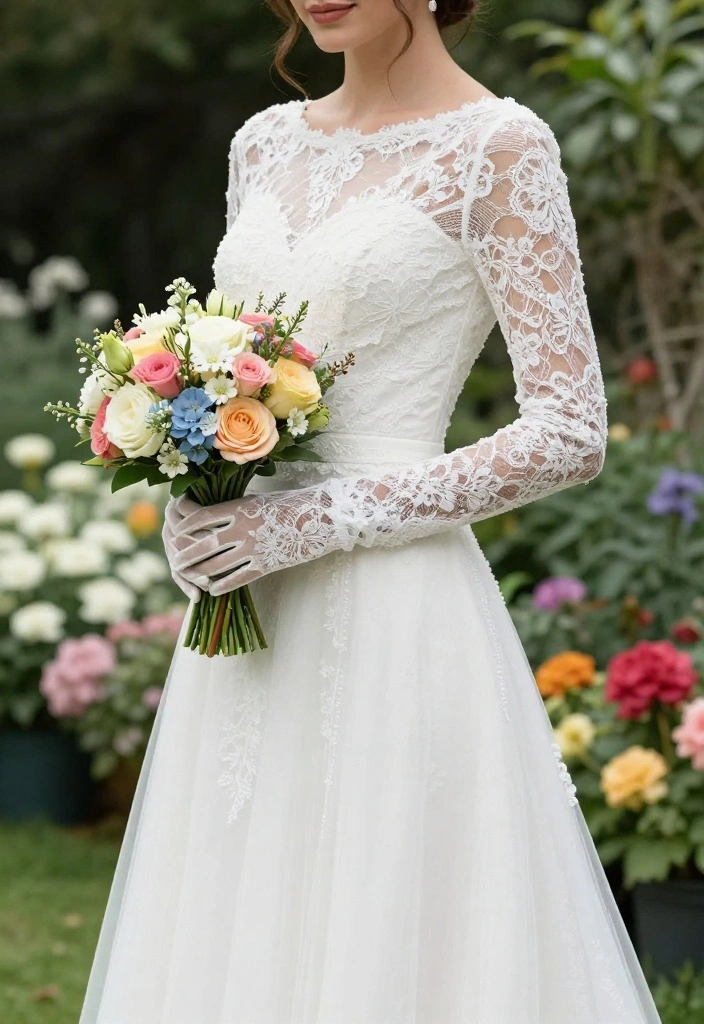 12 Wedding Gown Accessories That Stay in Place Through Photos - 11. Bridal Gloves 1