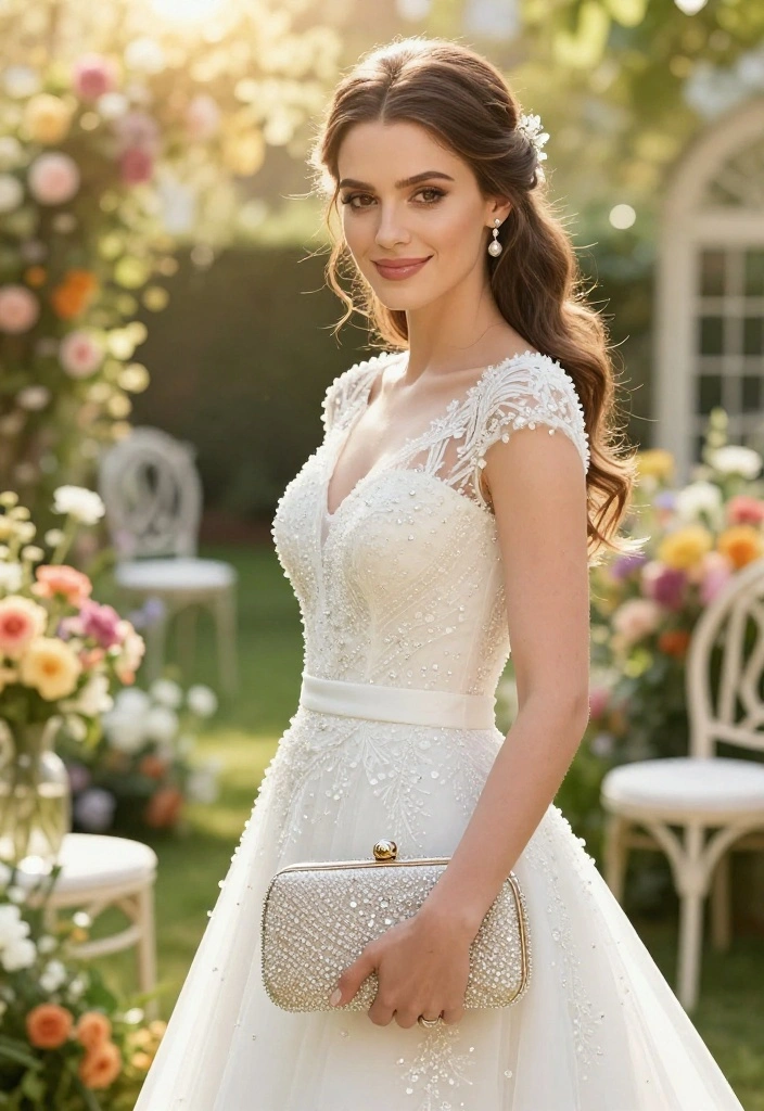 12 Wedding Gown Accessories That Stay in Place Through Photos - 8. Beaded Clutches 1