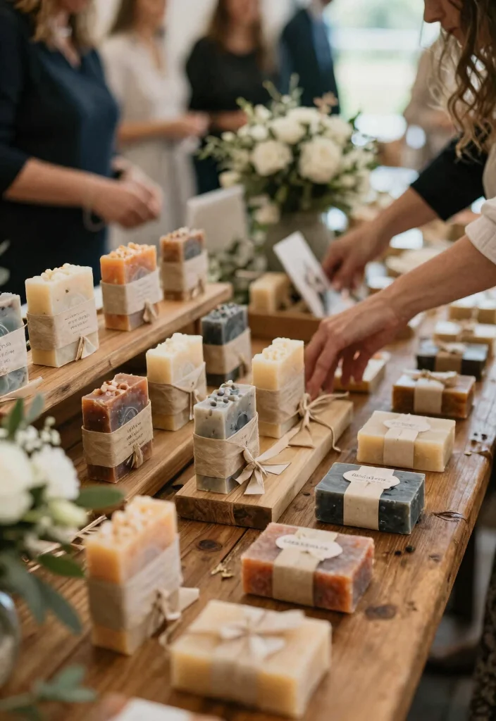 12 Wedding Guest Gifts That Don't End Up in the Trash - 5. Handcrafted Soaps 1