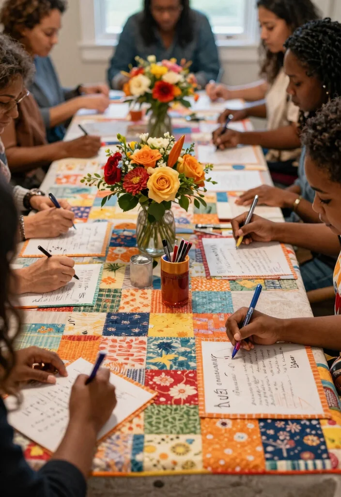 12 Wedding Guestbook Table Ideas That Actually Get Signed - 8. A Quilt Square Guestbook 1