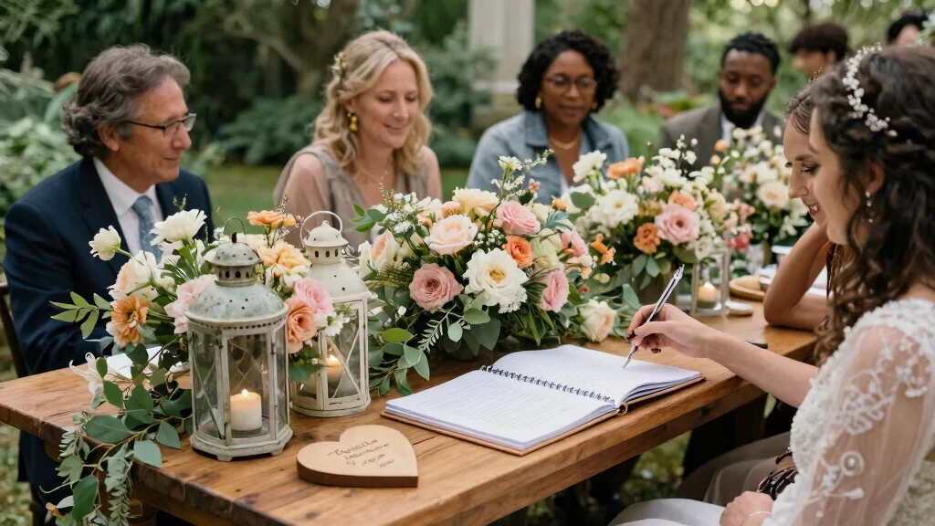 12 Wedding Guestbook Table Ideas That Actually Get Signed