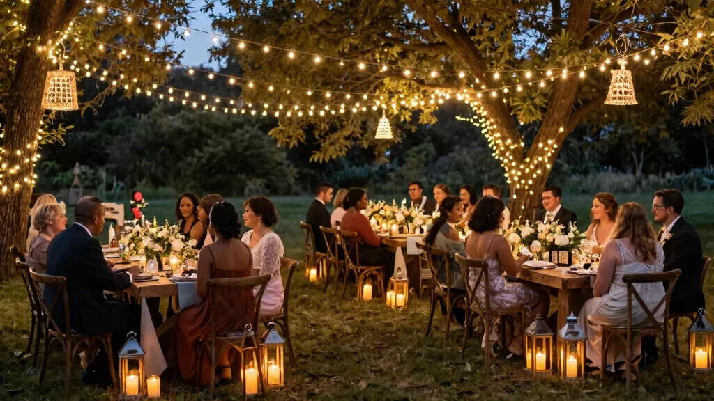 12 Wedding Lighting Decorations That Don't Blow Out in Wind