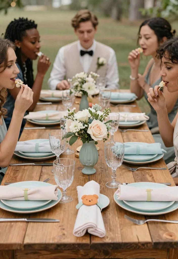12 Wedding Table Settings That Don't Blow Your Budget - 12. Whimsical Wonders: Playful Decor 1