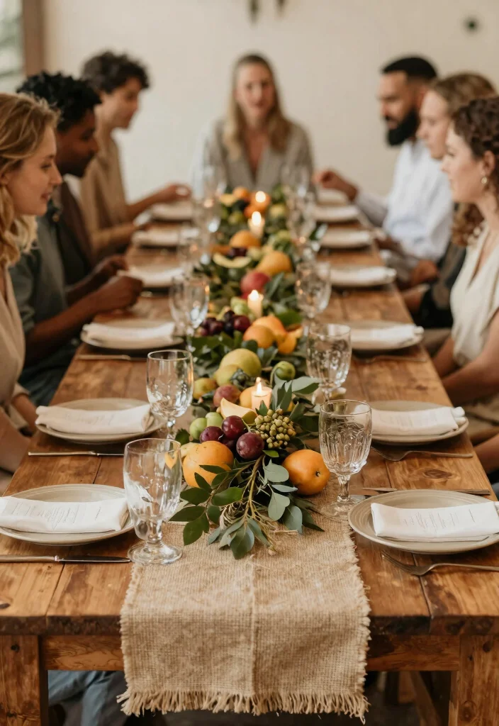 12 Wedding Table Settings That Don't Blow Your Budget - 3. Nature’s Palette: Earthy Tones 1