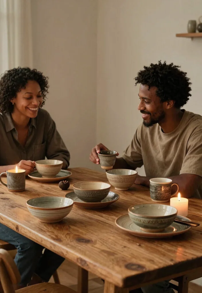 14 Cute Wedding Gifts That Don't End Up in the Donation Pile - 10. Handmade Pottery Set 1