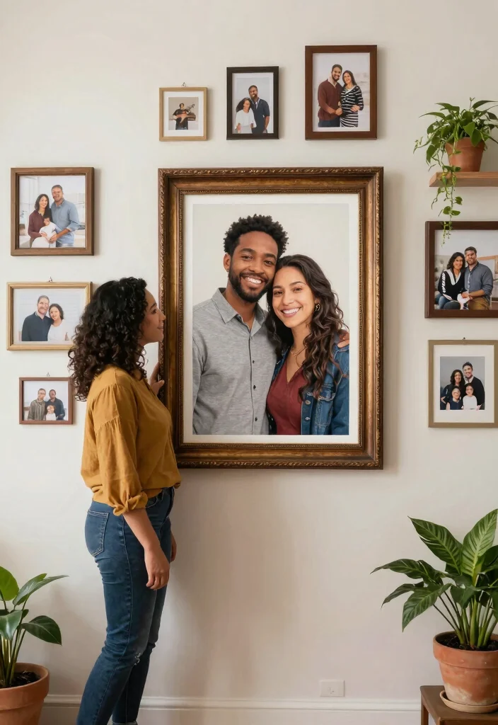 14 Cute Wedding Gifts That Don't End Up in the Donation Pile - 6. Custom Couple Portrait 1