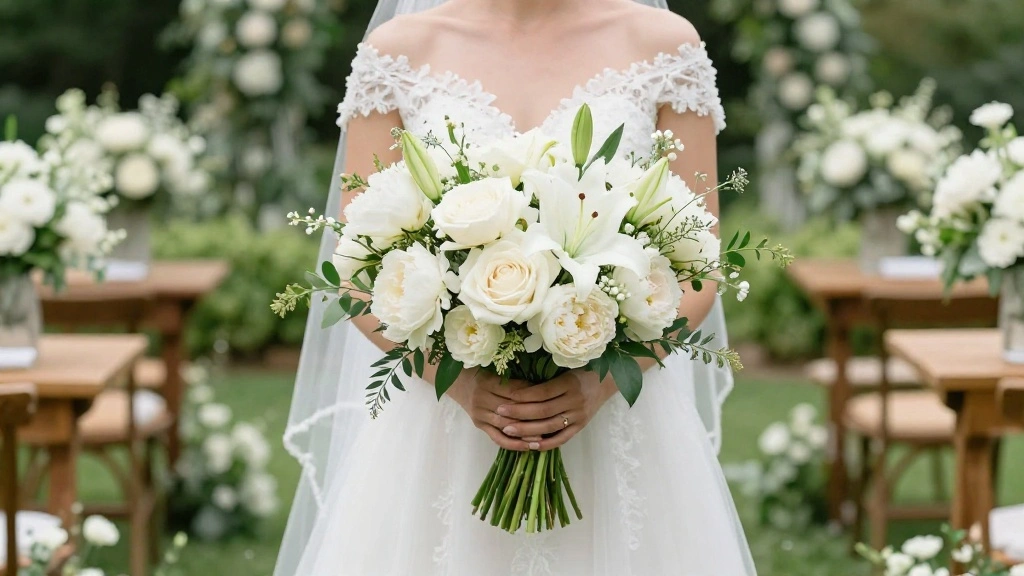 14 Elegant White Wedding Flowers for Bride Bouquets That Won't Wilt