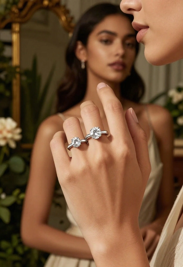 14 Fairy Wedding Rings That Don't Look Costume or Childish - 14. Timeless Elegance: Classic Solitaire Rings 1