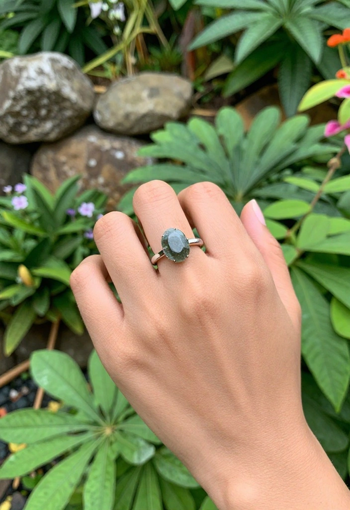 14 Fairy Wedding Rings That Don't Look Costume or Childish - 8. Nature's Gems: Raw Stone Rings 1