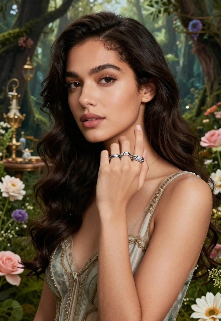 14 Fairy Wedding Rings That Don't Look Costume or Childish - 9. Enchanting Wraps: Twisted Band Designs 1
