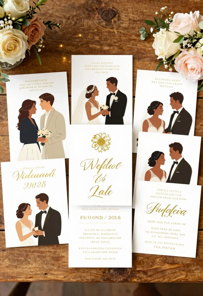 14 Gold Wedding Invitations for Half the Price of Foil Stamping - Conclusion 1