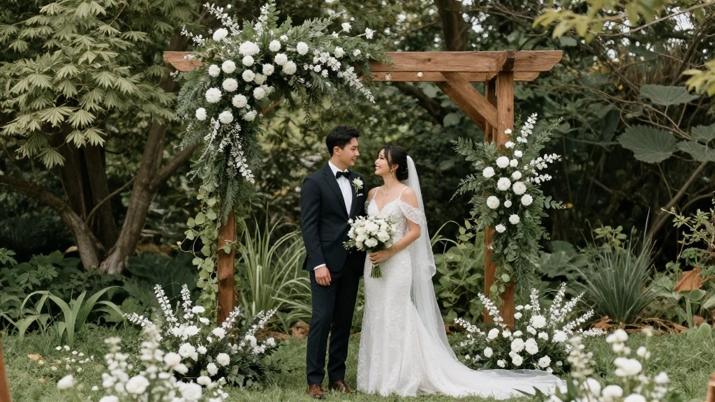 14 Minimal Wedding Arch Concepts That Stand Without Pro Install