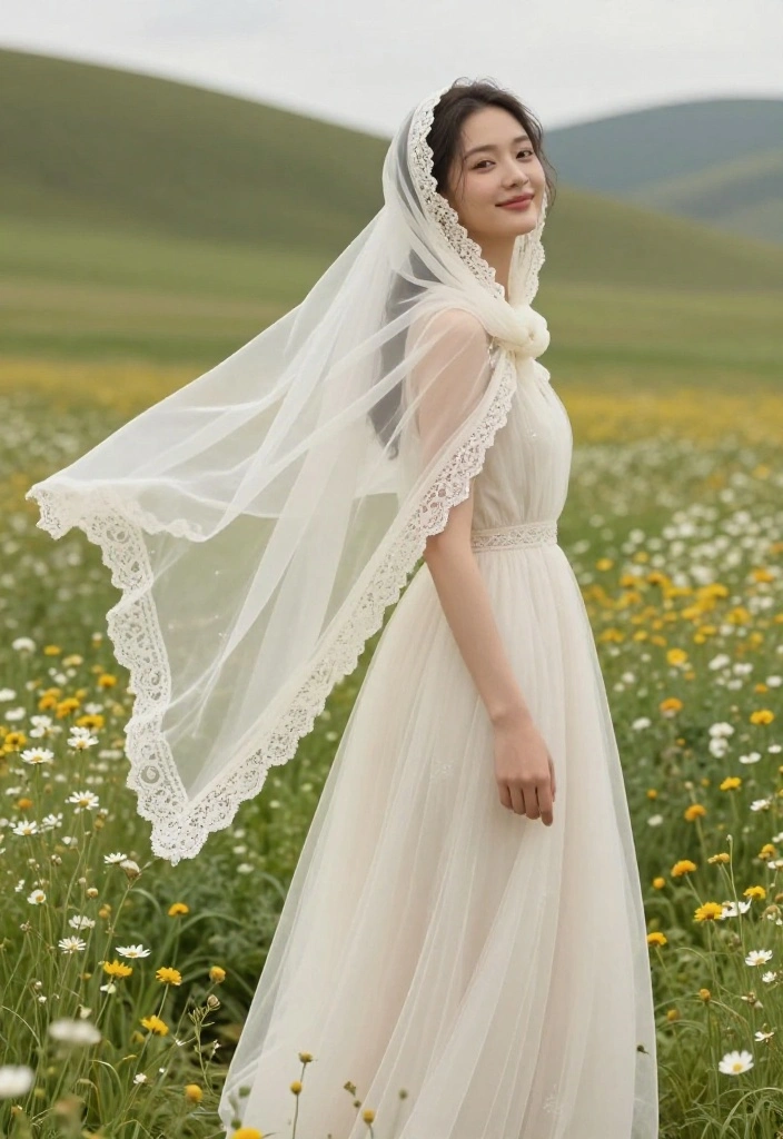 14 Wedding Veil Accessories That Stay Put Without Bobby Pins - 11. Veil Scarves 1