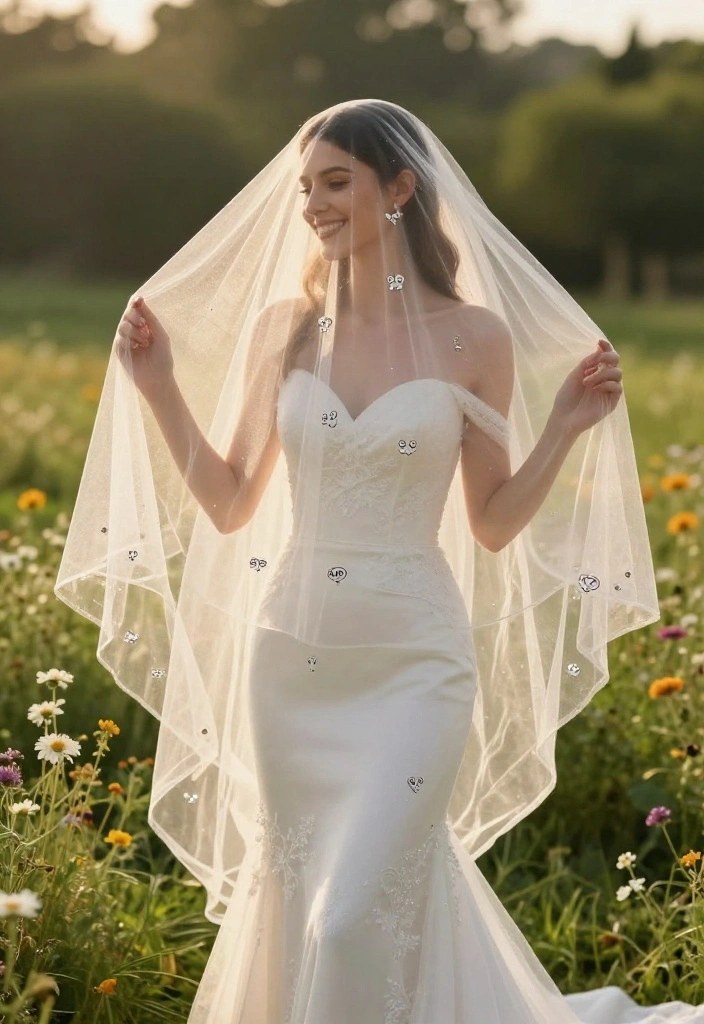 14 Wedding Veil Accessories That Stay Put Without Bobby Pins - 2. Wedding Veil Weights 1