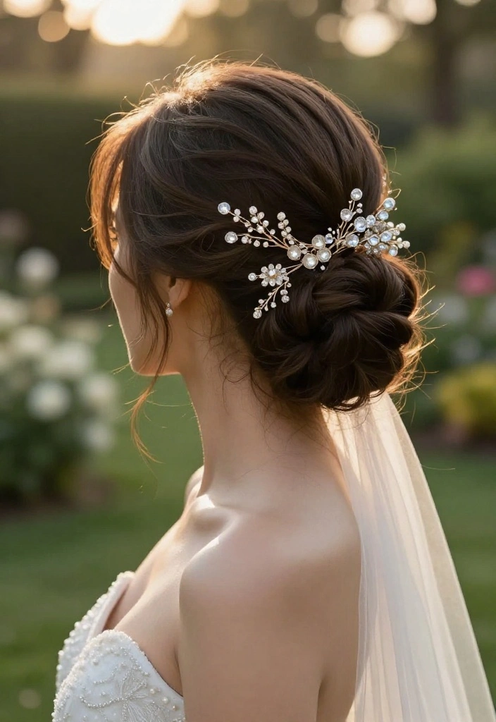 14 Wedding Veil Accessories That Stay Put Without Bobby Pins - 8. Statement Hairpins 1