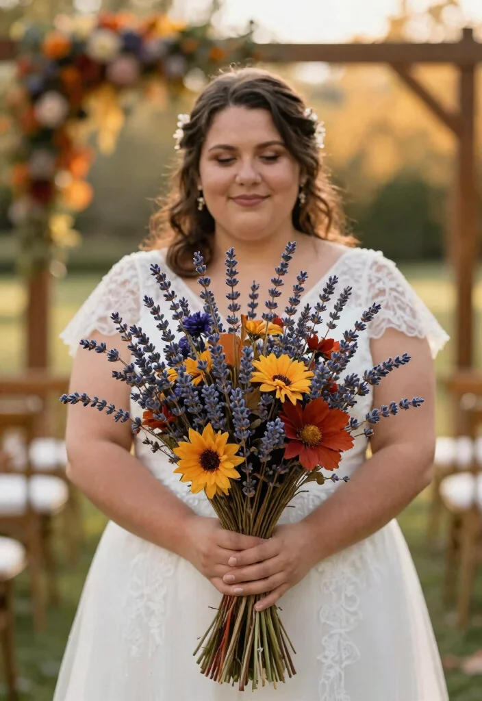 15 Autumn Wedding Flowers That Don't Wilt Before Dinner - 13. Dried Lavender 1