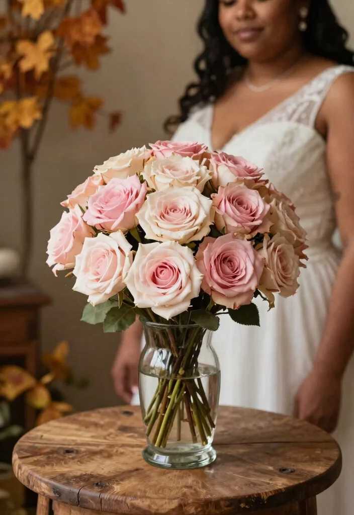 15 Autumn Wedding Flowers That Don't Wilt Before Dinner - 3. Preserved Roses 1