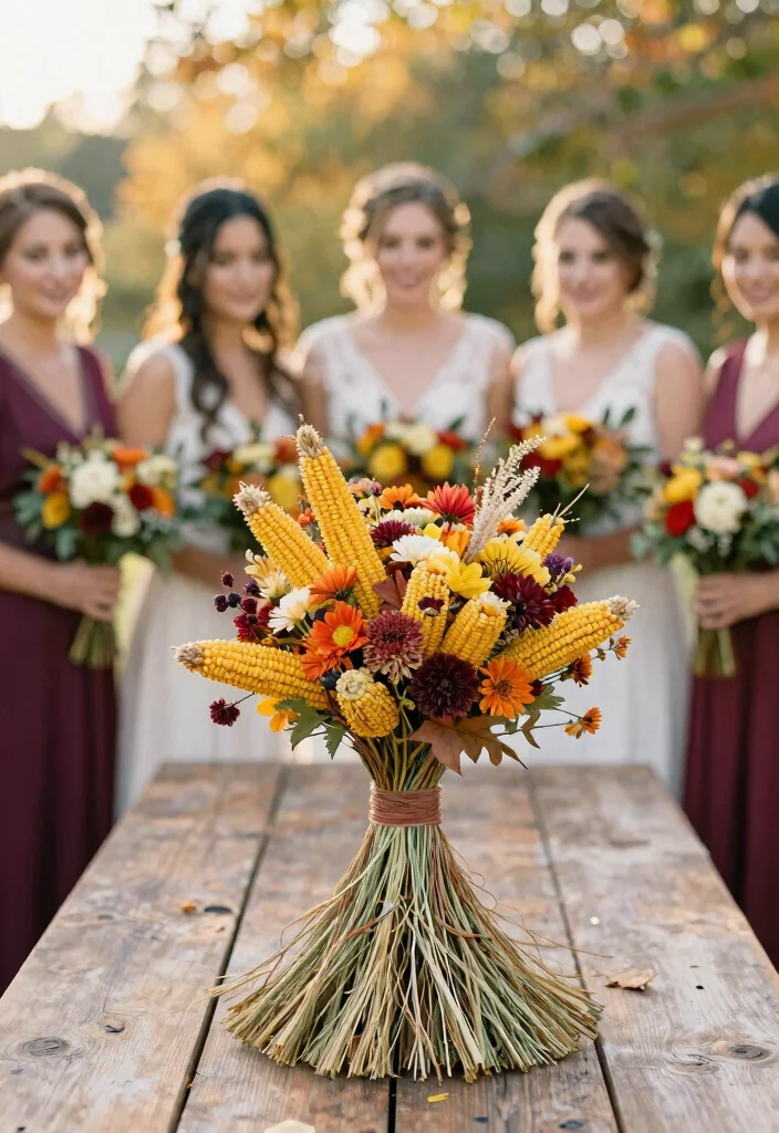 15 Autumn Wedding Flowers That Don't Wilt Before Dinner - 9. Broom Corn 1