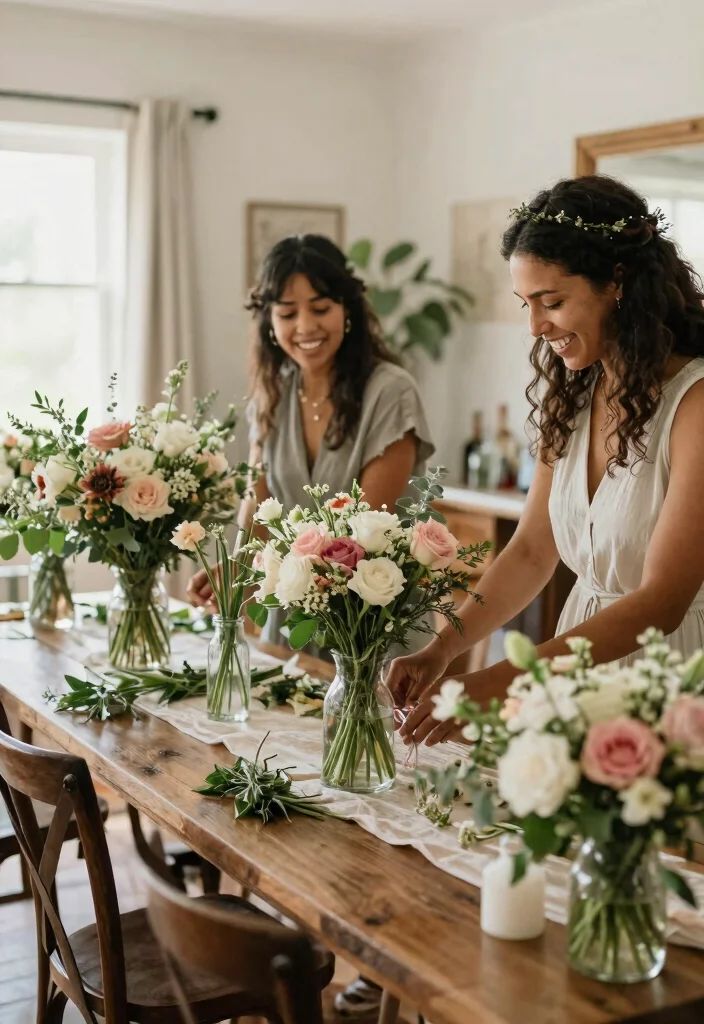 15 DIY Wedding Flower Centerpieces That Look Store-Bought - 12. Personalized Floral Arrangements 1