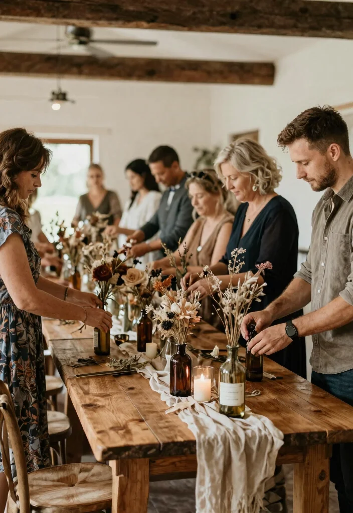 15 DIY Wedding Flower Centerpieces That Look Store-Bought - 5. Dried Flower Arrangements 1