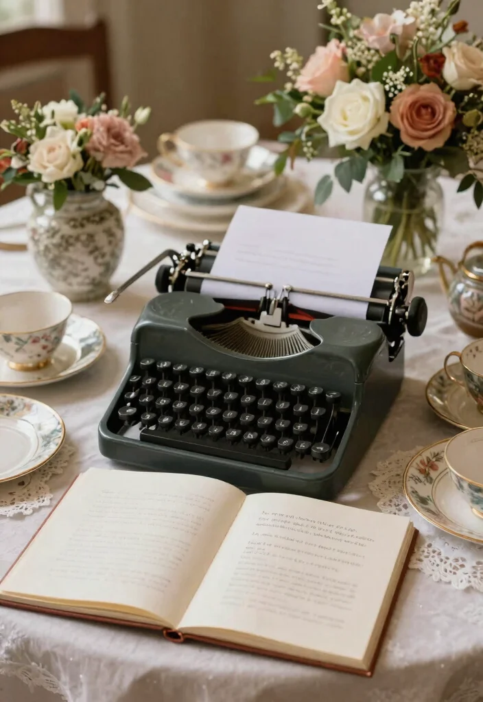 15 Vintage Wedding Table Settings Without Hunting Down Rentals - 15. Lasting Memories: A Guest Book Alternative 1