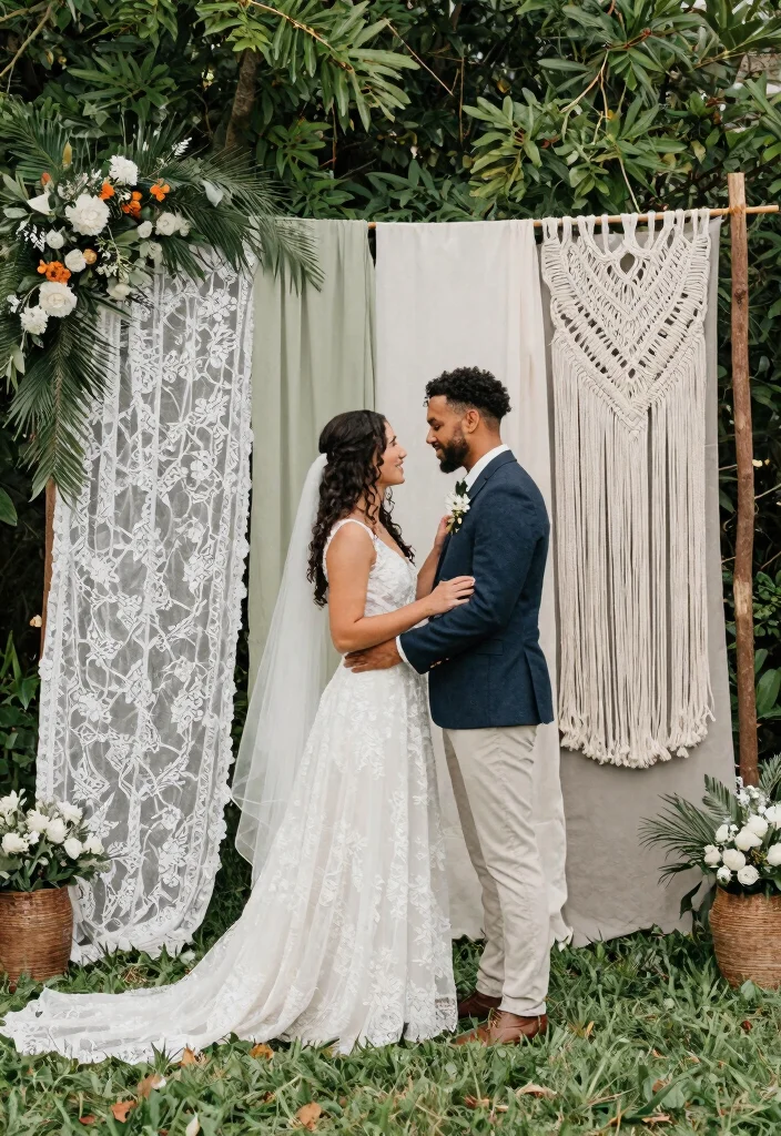 15 Wedding Fabric Backdrop Ideas That Stay Put - Conclusion 1