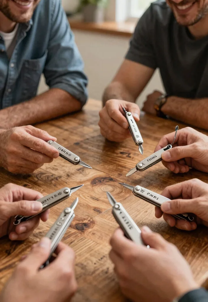 15 Wedding Favors for Men That Don't End Up in the Trash - 1. Personalized Multi-Tool Kits 1