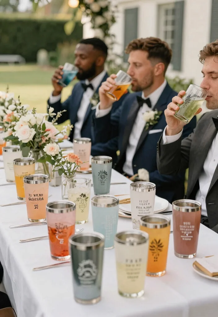 15 Wedding Favors for Men That Don't End Up in the Trash - 6. Reusable Drinkware 1