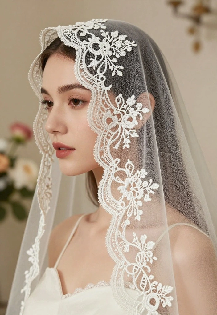 15 Wedding Jewelry and Accessories That Won't Snag on Your Veil - 11. Vintage Lace Veil Pins 1