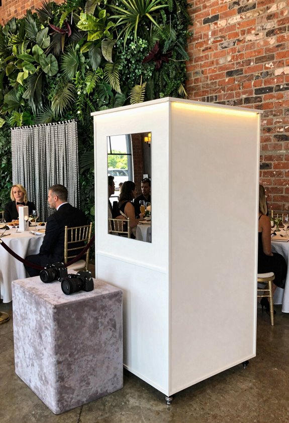 budget based booth options by guest count