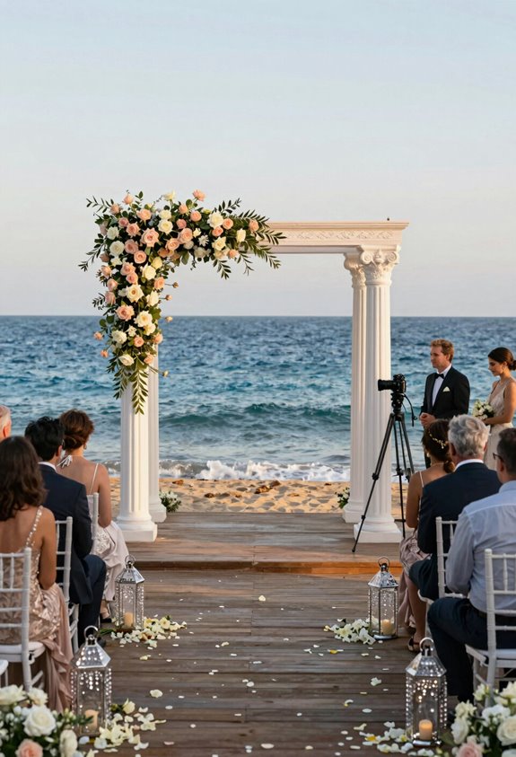 ceremony type impacts pricing inclusions