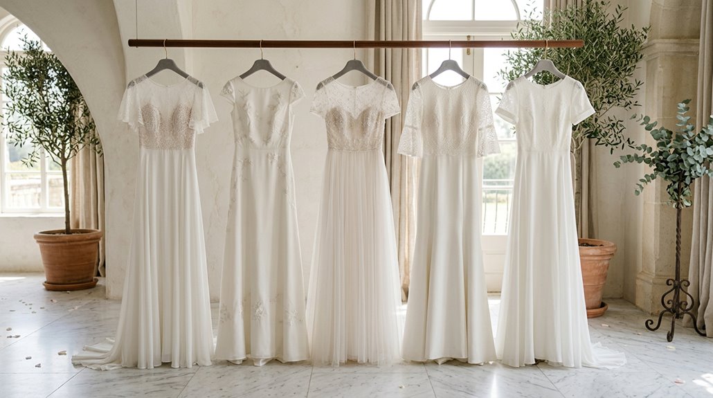 five a line dresses with sleeves 2026