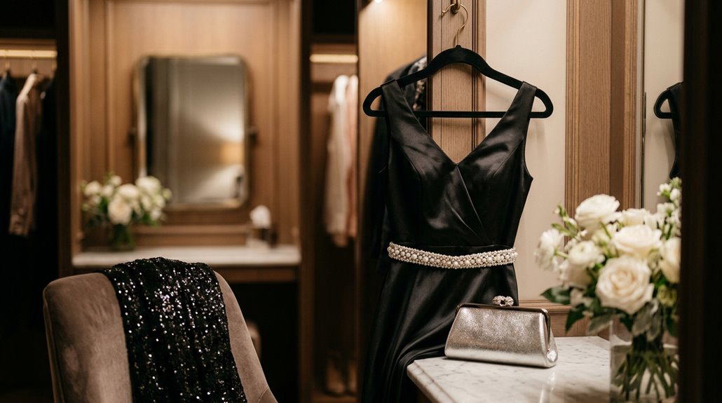 five ways to elevate black dress