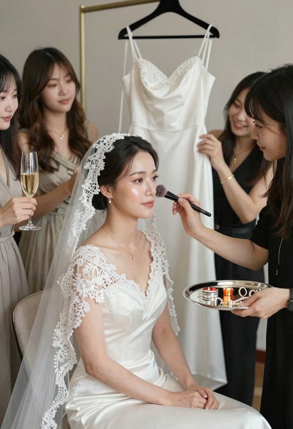 getting ready details and moments