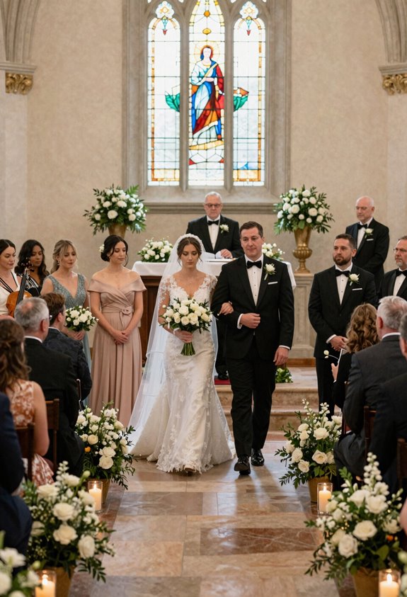 processional order and entrance sequence