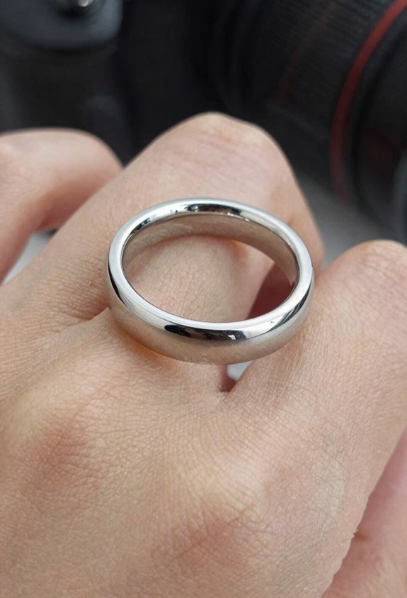 secure comfortable wedding ring fit