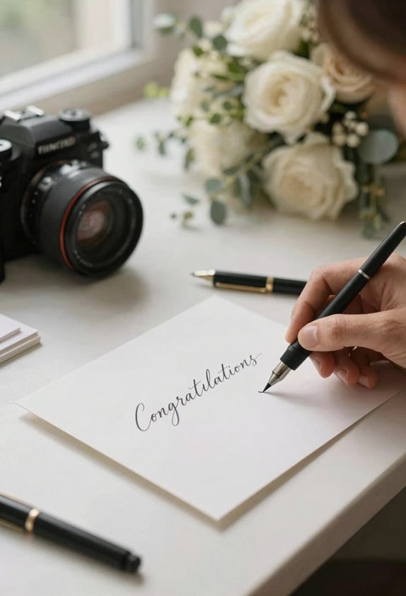 sincere wedding congratulations warmly personalized