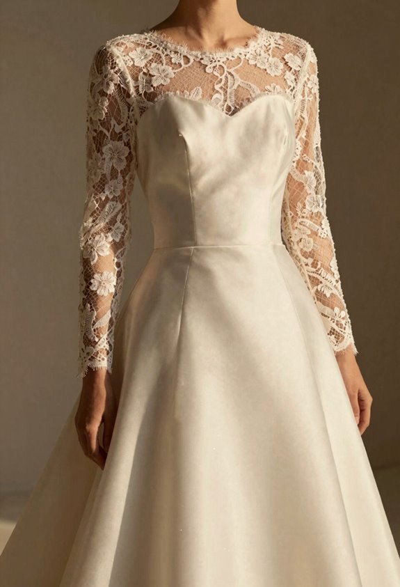 vintage lace minimalist underlayers