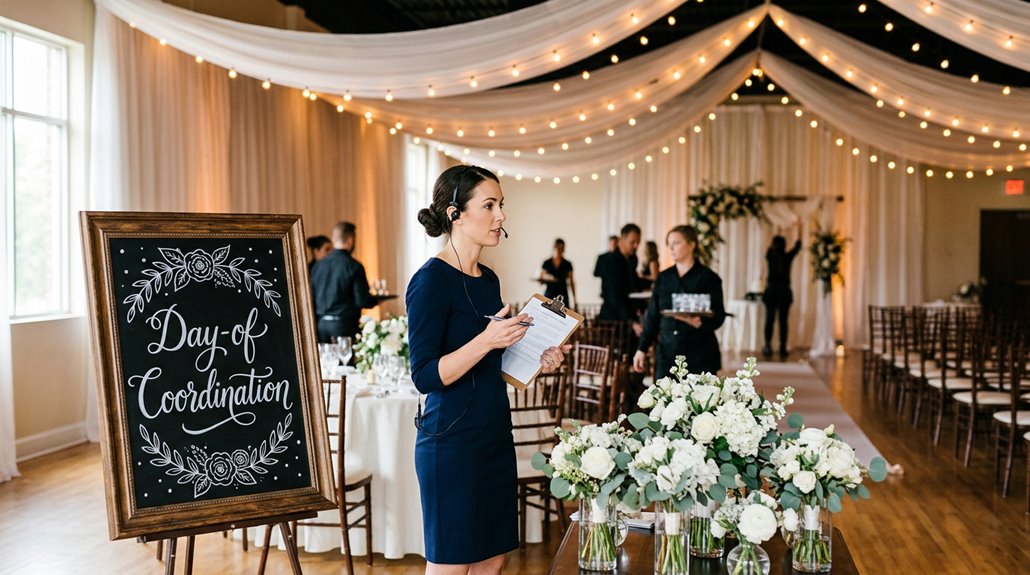 wedding day coordinator pricing